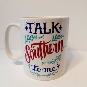 The Casual Chef "Talk Southern to Me" Over-sized 32 oz Ceramic Coffee Mug